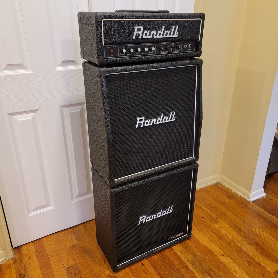 Randall RG 150 ES Solid State Guitar Amplifier Stack 90s LOCAL PICKUP ...
