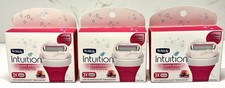 Schick Intuition Women's Razor Refill Blade Cartridges Island Berry