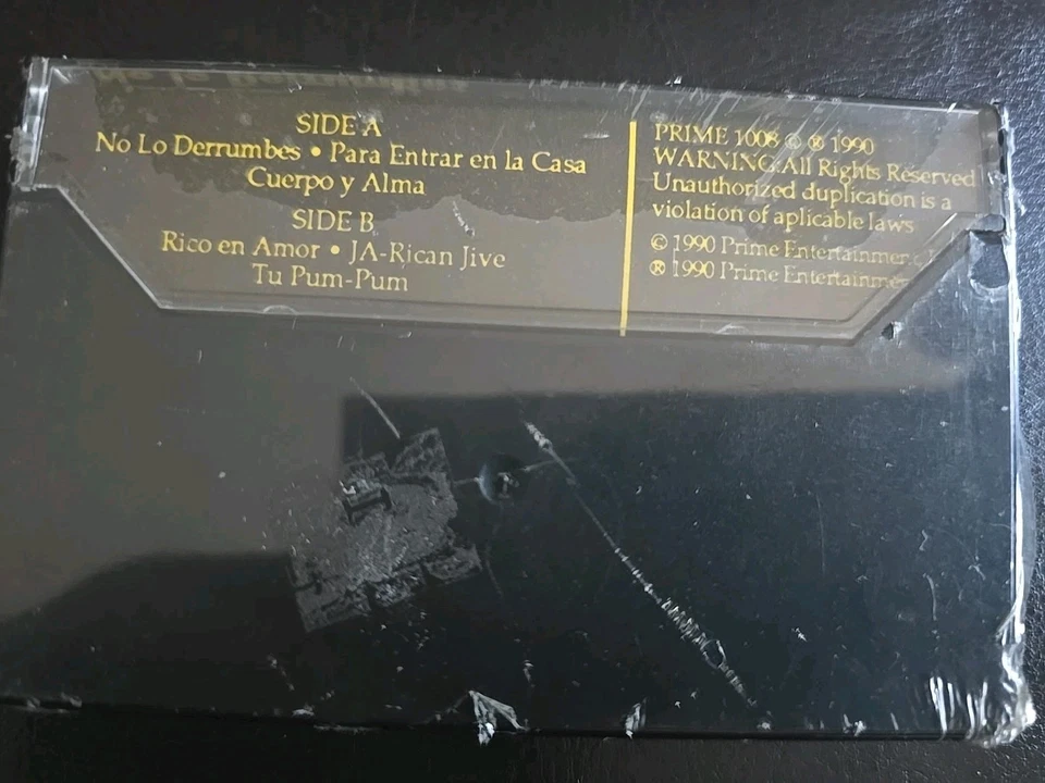 Lisa M Feat Vico C No Lo Derrumbes '90 Prime Entert Rap Hip Cassette Sealed Hear - Image 2 of 2