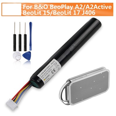 New Replacement Bluetooth Speaker Battery J406 For B&O BeoPlay A2 BeoLit 15 17