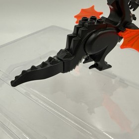 LEGO Castle Black Classic Dragon Animal 6129c04 From Sets 6007, 6097, 6047, 4818