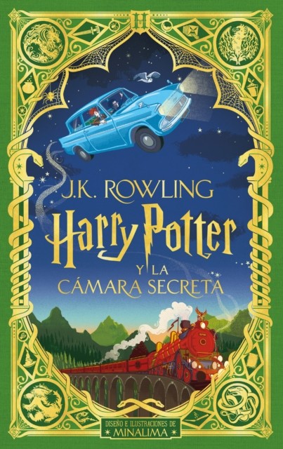 Harry Potter y la cámara secreta (Ed. Minalima by J K Rowling HARDBACK (SPANISH)