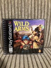 Wild Arms (PS1 Sony PlayStation 1) Complete CIB Black Label Tested