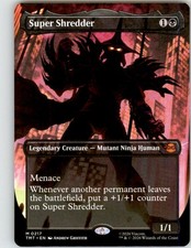 Super Shredder [Borderless] #217 Prices | Magic Teenage Mutant