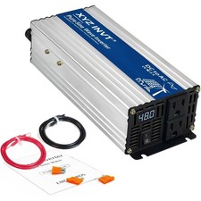 1000W Pure Sine Wave Power Inverter DC 48V to AC 110V/120V 2000W Peak, Car/Truck