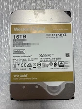 "PARTS" Western Digital Gold 7200RPM 3.5" SATA III 512MB 16TB Internal WD161KRYZ