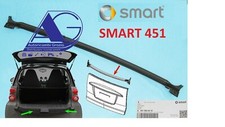 GOMMA GUARNIZIONE BATTUTA LUNOTTO POSTERIORE SMART FORTWO 451 2007   2014 COUPE