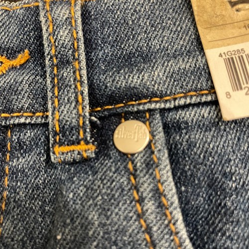 Levis SilverTab Jeans Girls 16 Reg Blue Mini Mom Denim High Rise Loose Tapered - Picture 12 of 19