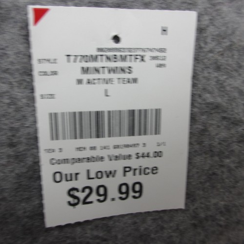 Minnesota Twins Nike Engineered Jersey Men's L Blue Button Front Embroidered - 第 10/11 張圖片