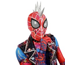 2023 Across The Spider-Verse Spider-man Punk Hobie Bodysuit Cosplay Costume Suit