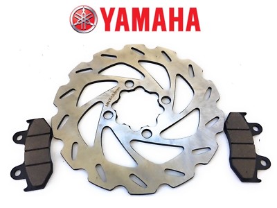 Rear Wave Brake Rotor disc / Brake Pads for Yamaha 450R YFZ450 Raptor 700 R 