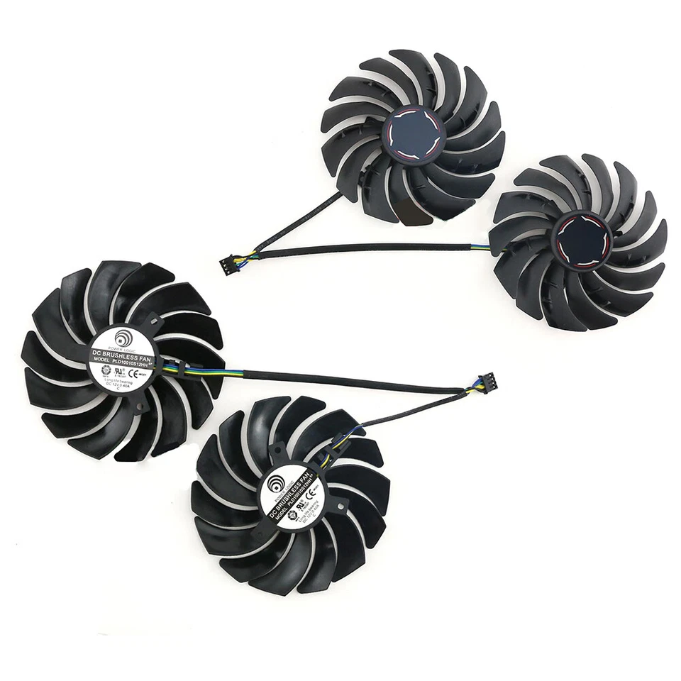PLD09210B12HH For MSI RTX 2070 2080 S 2080Ti GAMING X/Z TRIO Graphics Card fan - Image 2 of 4