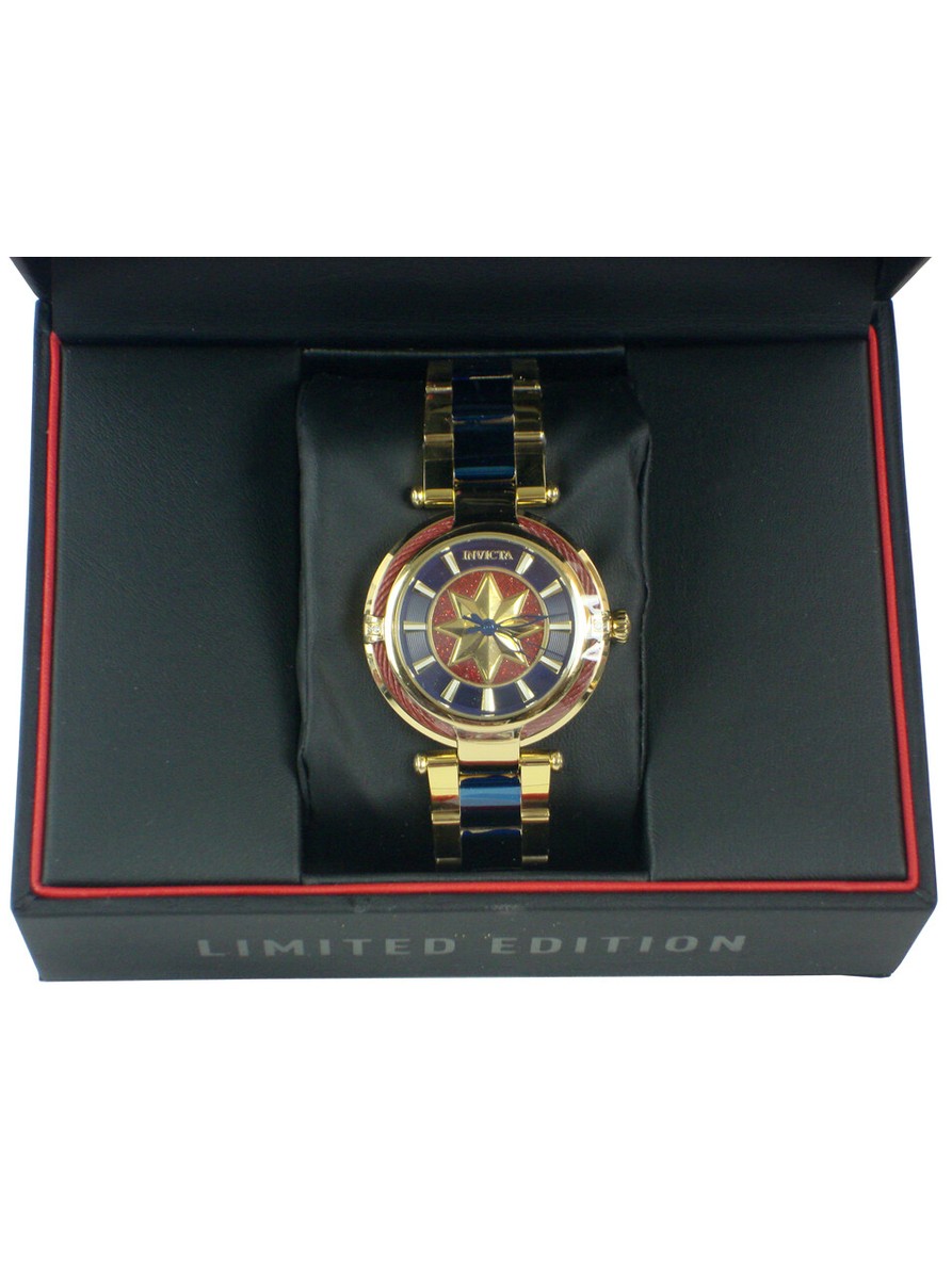 Invicta Captain Marvel Limited Edition 1/4000 Marvel Invicta 29716 38mm Captain Marvel LE #414/4000 Womens  main image 2