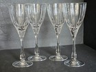 Set of 4 Royal Crystal Rock Solaris White Wine Glasses, made in Italy — photo 2