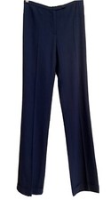 Moschino Cheap And Chic Women s Navy Blue Classic Dress Pants Sz US 4 Simple