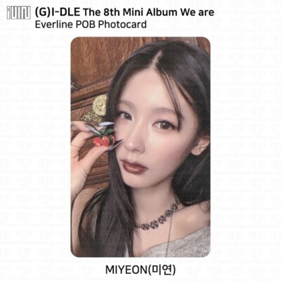 G)I-DLE IDLE I-DLE The 8th Mini Album We are Everline POB