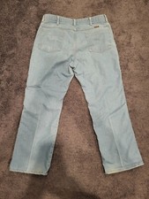 Vintage Wrangler Jeans (Made In USA)(38x29)