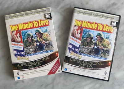 DVD ''ONE MINUTE TO ZERO - OPERATION ZETA'' 2 DVD SCHUBER + POSTER ITALIEN