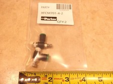 BAG OF 2 PARKER XFCM701-4-2 FLOW CONTROL VALVE, C0054