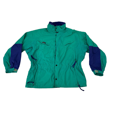 Vintage Columbia Ultrex Radial Sleeve Full Zip Mens XL Teal Jacket 