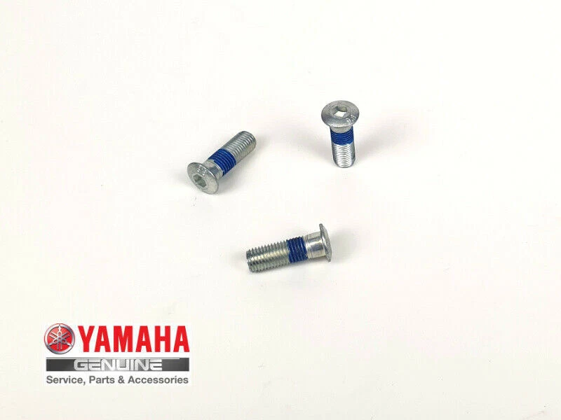 Yamaha Aerox 50 Set Dischi Freno Vite 3 Pezzo Originale Yamaha - Immagine 2 di 2