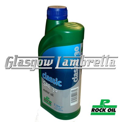 Vespa Super Sprint Scooter ROCK OIL SAE 30 GEAR OIL x Litre