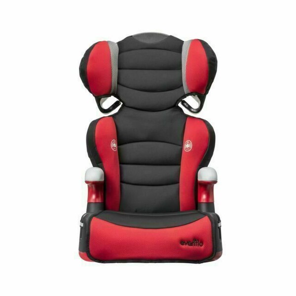 evenflo high back booster installation