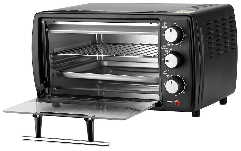 Minibackofen 13 Liter Pizzaofen Mini Backofen Kleiner Backofen Minibackofen - Bild 3 von 4