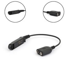 K Head 2Pin Headset Port Convertisseur Câble pour Baofeng UV9R BF-9700 BF-A58 S
