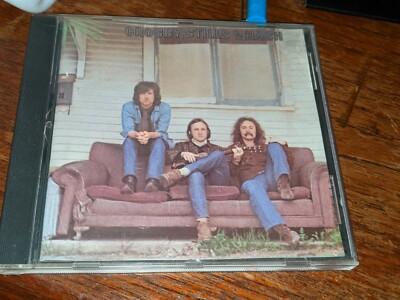Crosby, Stills & Nash 1977 on CD, rare & pristine cond, 10 big early hits CSN