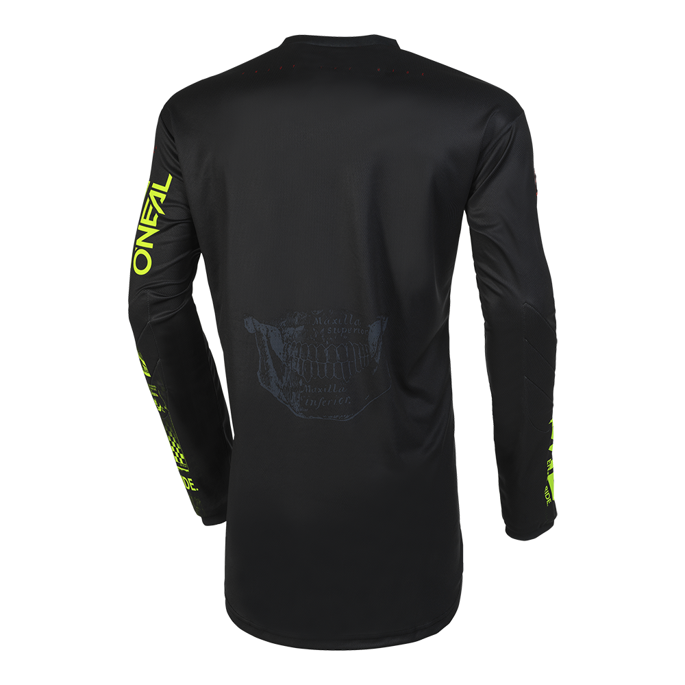 Maillot O'Neal Element V.23 Shocker Noir – Motocross, VTT, BMX (E004-373)