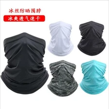 Outdoor Bandana Face Cover Neck Tube Snood Wrap Protection Men Women Sun Shield