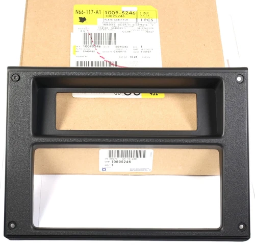 1982-1992 Camaro Z28 IROC-Z Dash Radio Trim Plate Bezel NEW OEM GM NOS 10095246