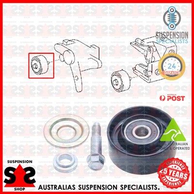 Tensioner Pulley, V-Ribbed Belt Suit TOYOTA HiAce / Commuter 3.0 D (KDH203_,