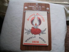 Crosby Standard Oil INC 1978 Calendar Winnebago Delavan Minnesota