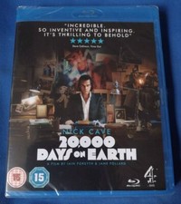 Image of 20,000 DAYS ON EARTH (2014) BLU RAY * NICK CAVE * KYLIE MINOGUE * NEW SEALED *