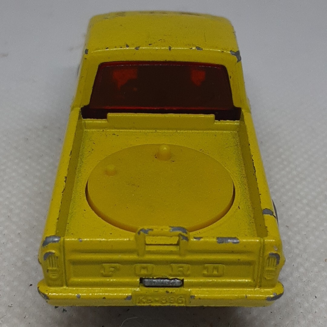 Lesney Matchbox Rolamatics Wild Life Truck No.57 1973 Yellow Made