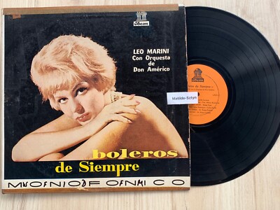 LEO MARINI - Orquesta DON AMERICO Boleros de Siempre ODEONPUERTO RICO LP Bolero