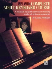 Belwin Complete Adult Keyboard Course: A Pract- 1576232719, paperback, Feldstein