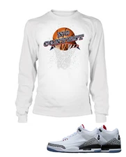Basketball Tee To Match J3 Black Cement Sneaker Graphic T No Contest Big Tall Sm