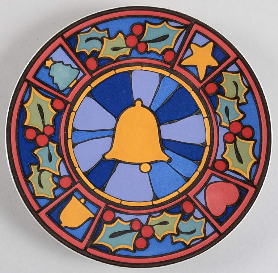 Pfaltzgraff Christmas Rejoice Salad Plate 9925715