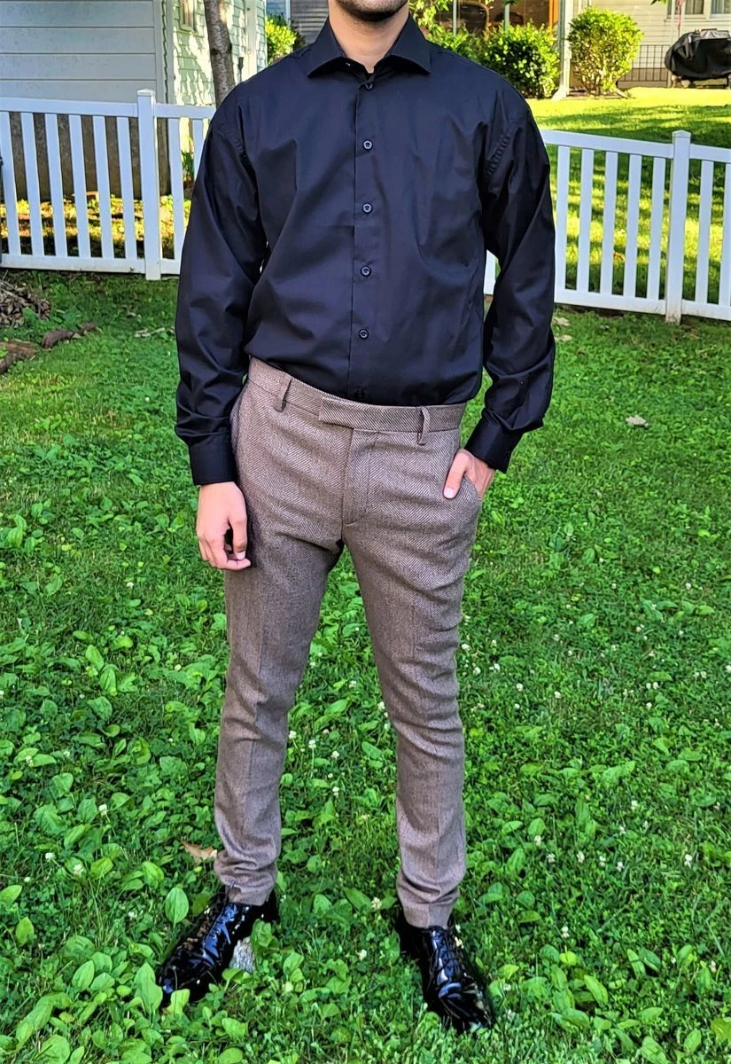 Tight best sale dress pants