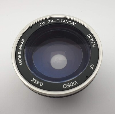 CRISTAL TITANIUM DIGITAL AF VIDEO 0,45X MACRO