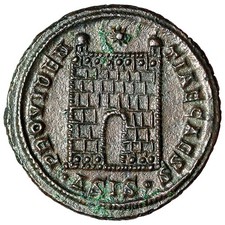 Costanzo II Cesare "Campeggio" Siscia estremamente fine