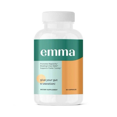 emma Digestive Support Dietary Supplement Capsules Berberine DGL Quercetin 60