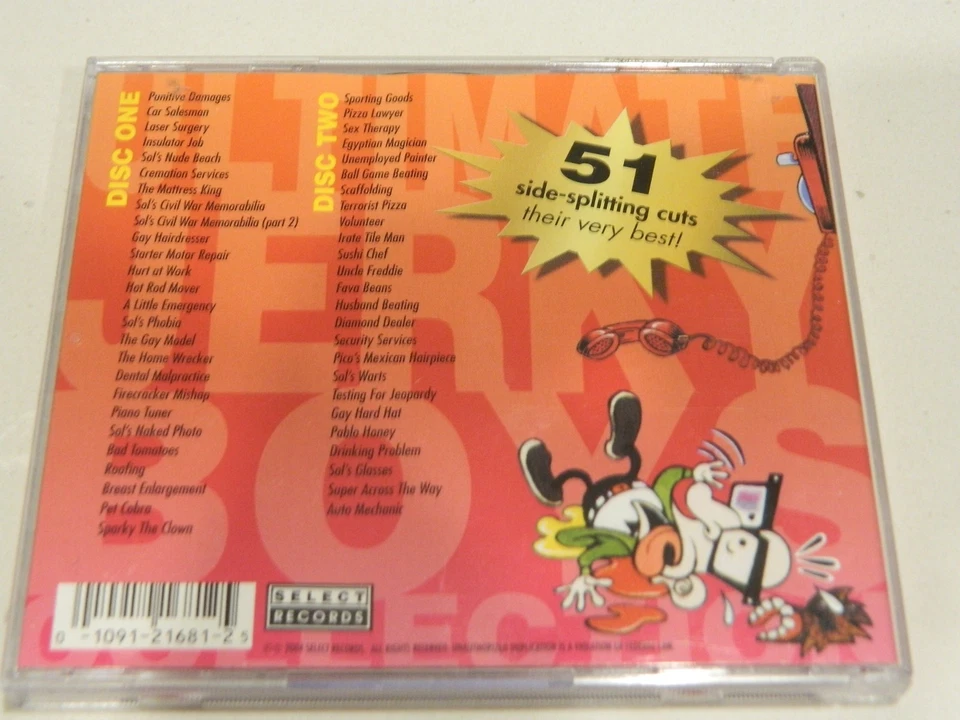 Jerky Boys The Ultimate Collection CD [Compilation] - Image 2 of 2