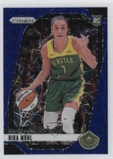 2024 Panini Prizm WNBA Blue Velocity Prizm Nika Muhl #75 Rookie RC 0bg1