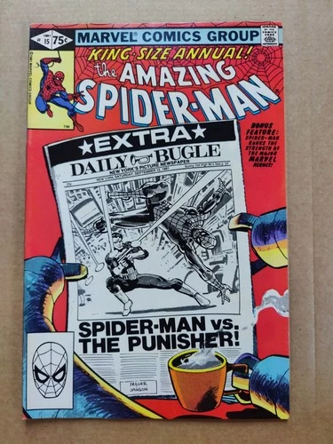 Amazing Spider-Man Annual #15 FN+ Frank Miller Punisher Doc Ock (2)