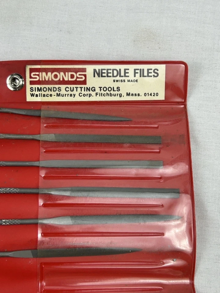 Vintage Nice Simonds Precision Jewelers Needle Files Set - Image 3 of 4