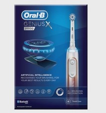 Oral-B Genius X with Artificial Intelligence Rose Gold Electric Toothbrush